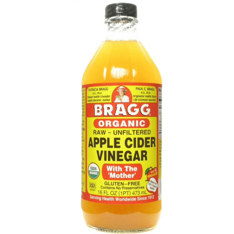 Bragg Usda Organic Raw Unfiltered Apple Cider Vinegar 16 Oz. With Mother